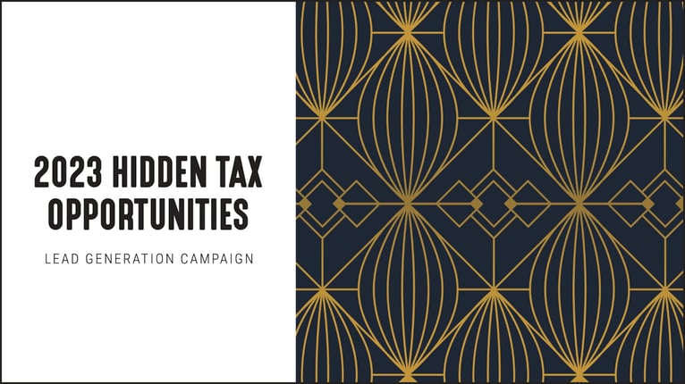 2023 Hidden Tax Oppotunities - BLOG HEADER