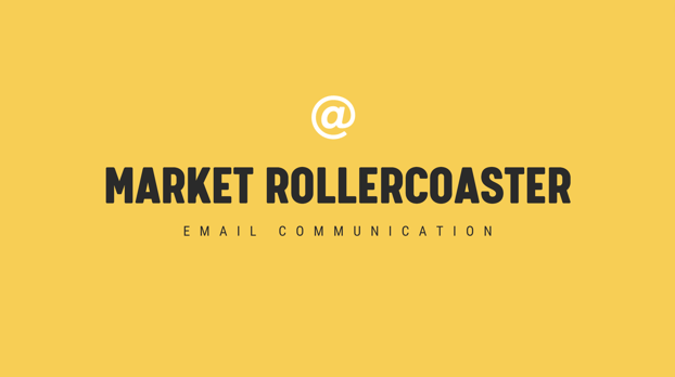 Market Rollercoaster Timely Email Blog Header Image