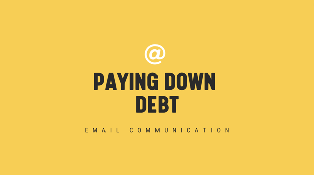 Paying Down Debt Single Email