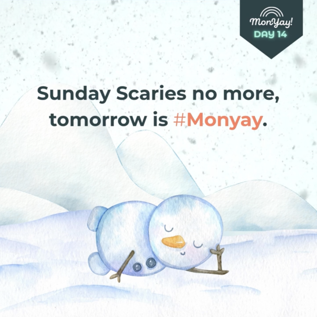 Sunday Scaries Welcome Monday