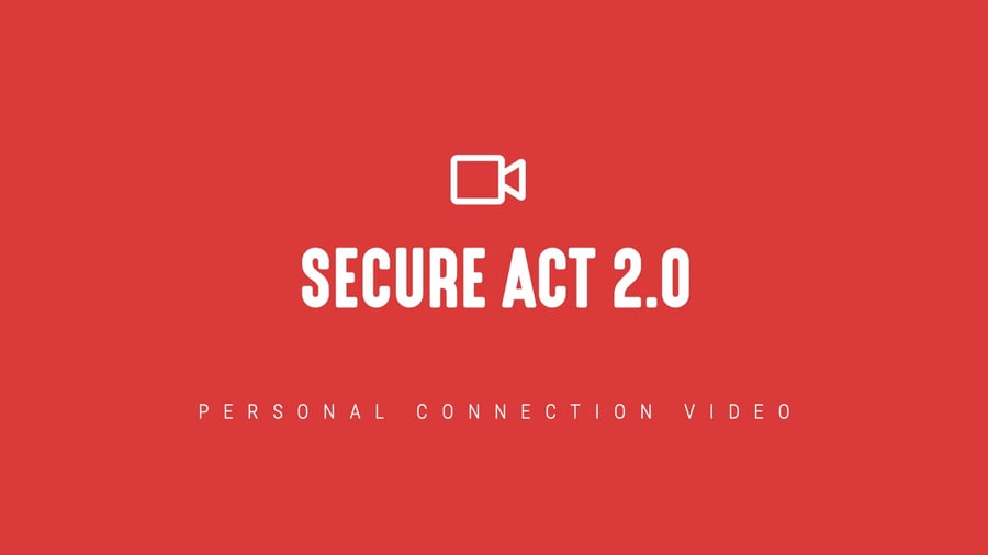 Secure Act 2.0 - PCV