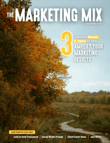 September 2025 Marketing Mix Cover