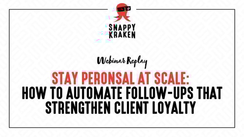 Stay Personal At Scale