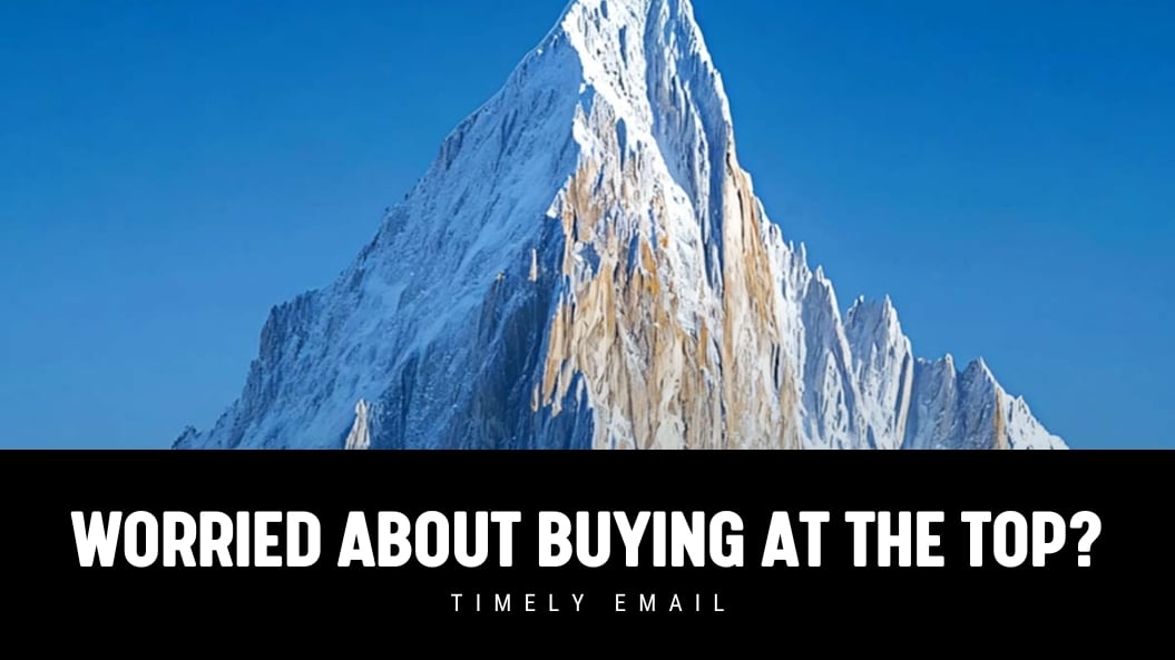 [NEW] Worried About Buying at the Top? - Timely Email