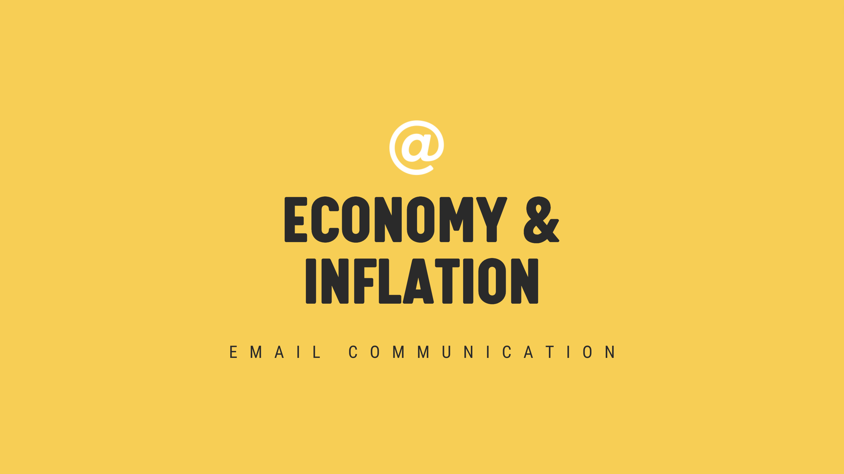 [NEW] Economy & Inflation - Timely Email