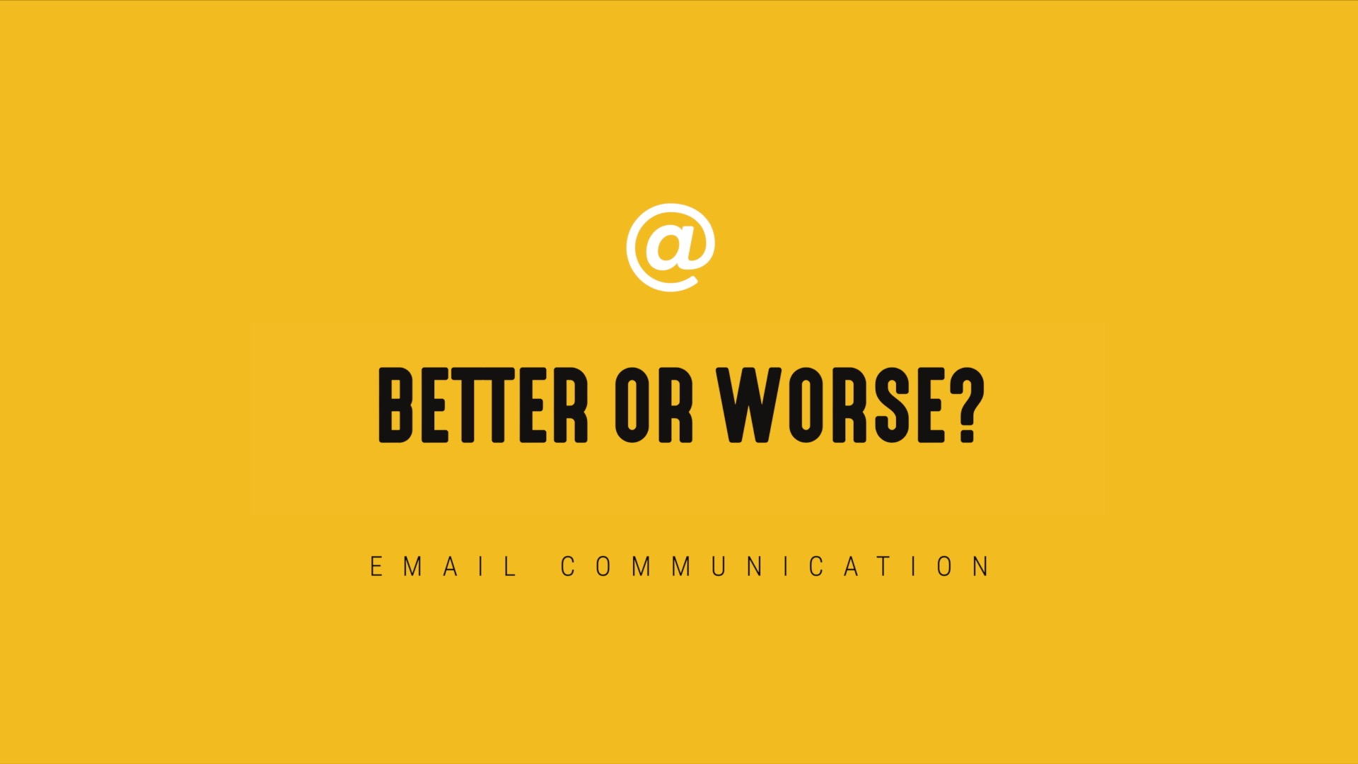 [NEW] Timely Email - Better or Worse?