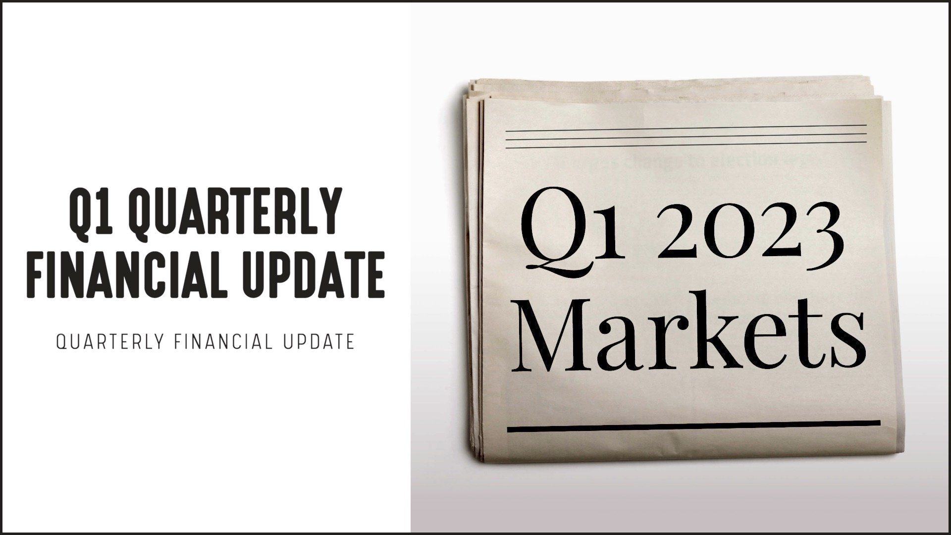 [NEW] Q1 2023 Quarterly Financial Update