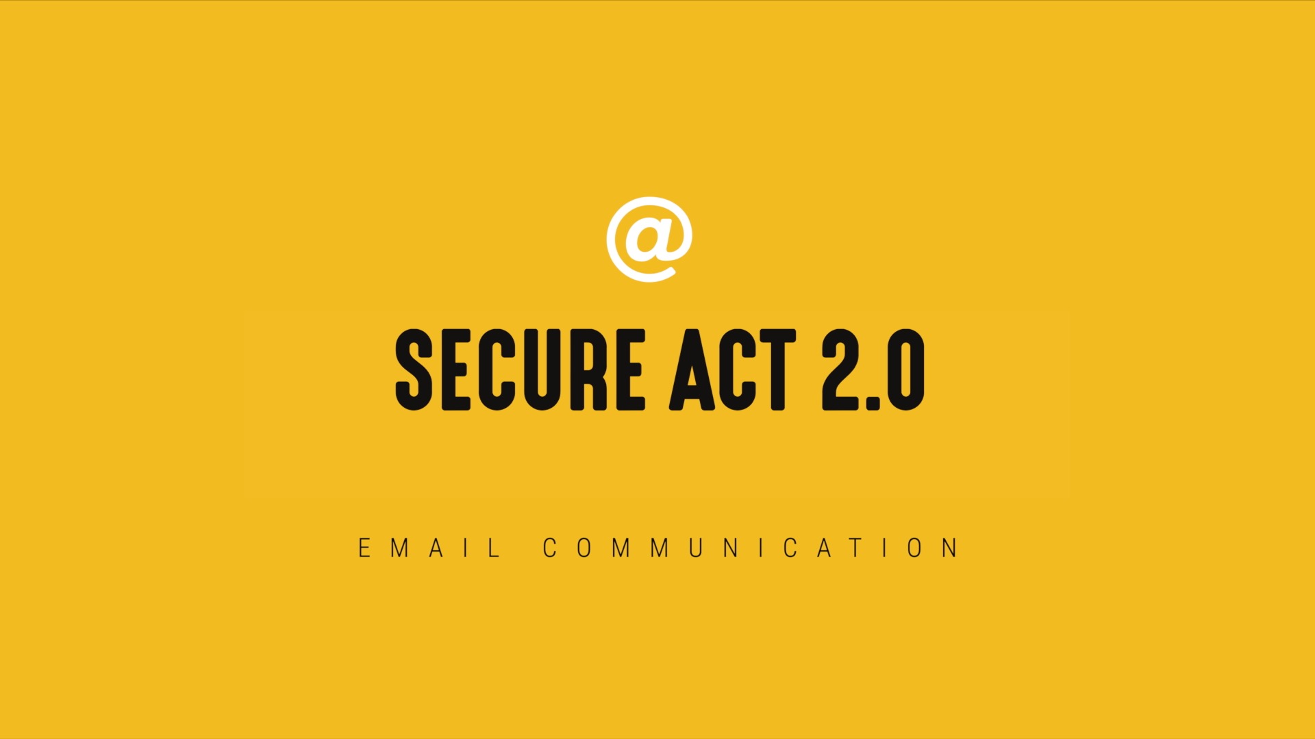 [NEW] SECURE Act 2.0 - Timely Email
