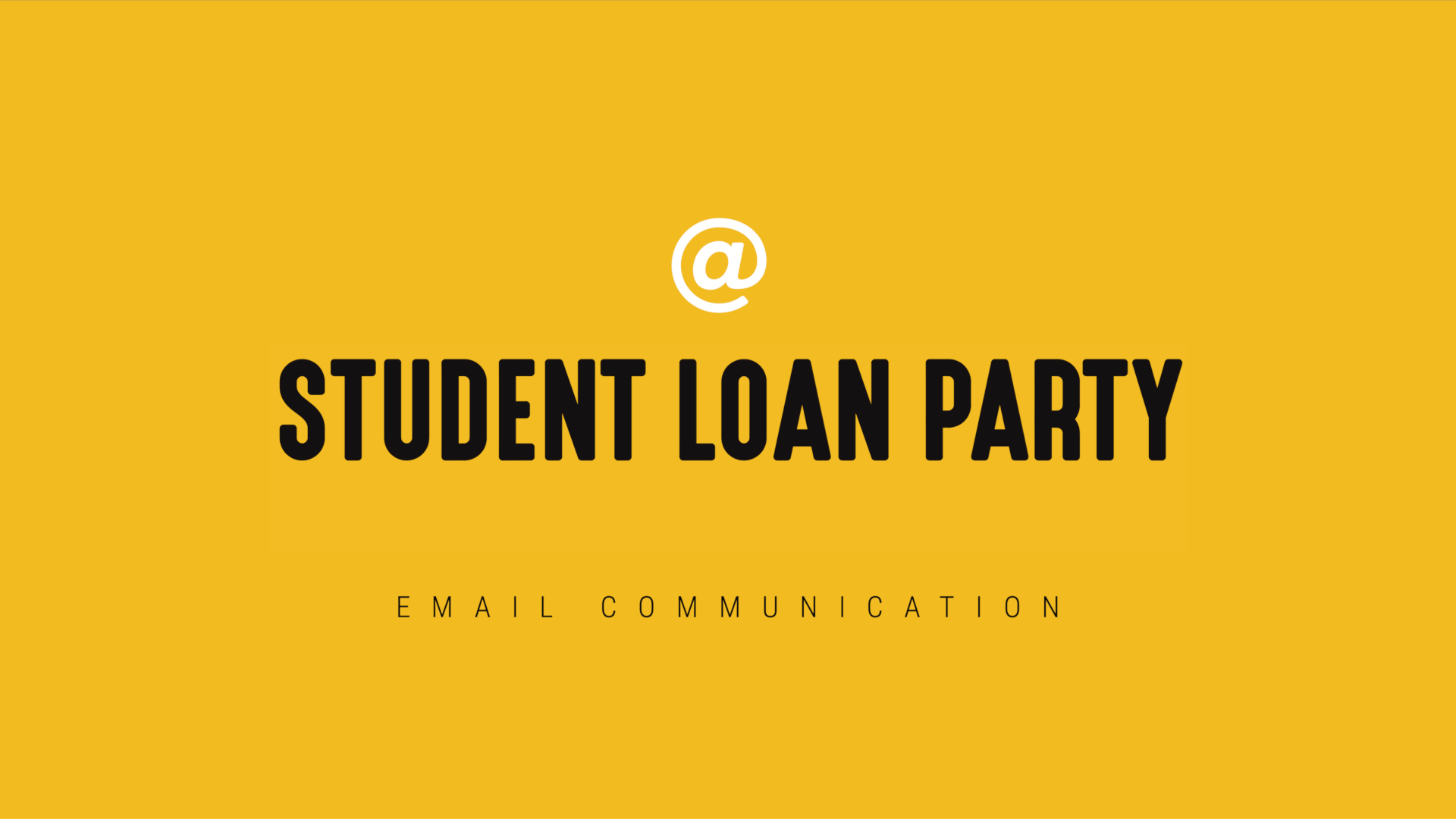 [NEW] Student Loan Party - Timely Email