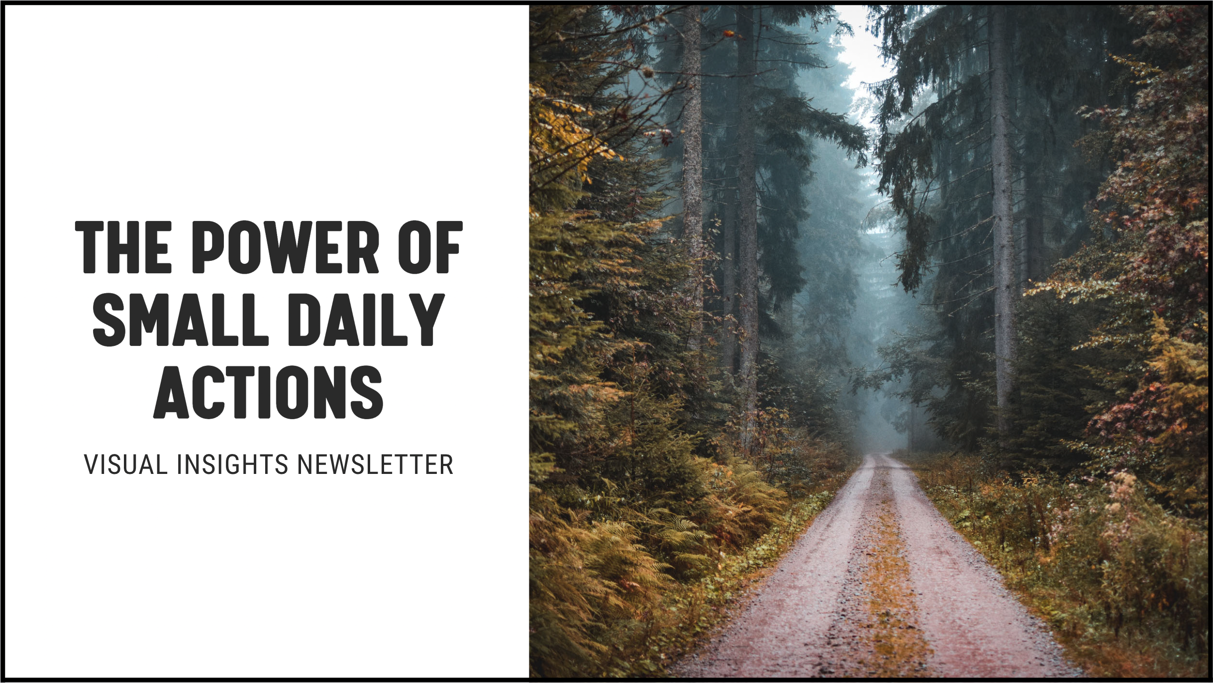 [NEW] The Power of Small Daily Actions - Visual Insights Newsletter Marketing Campaigns for Financial Advisors