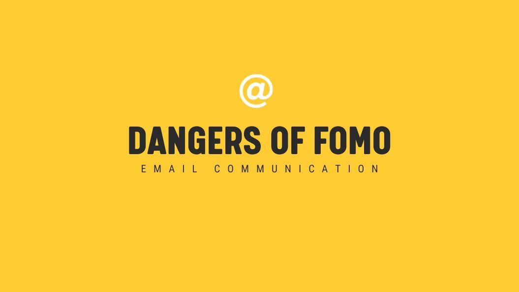 [NEW] Dangers of FOMO - Timely Email