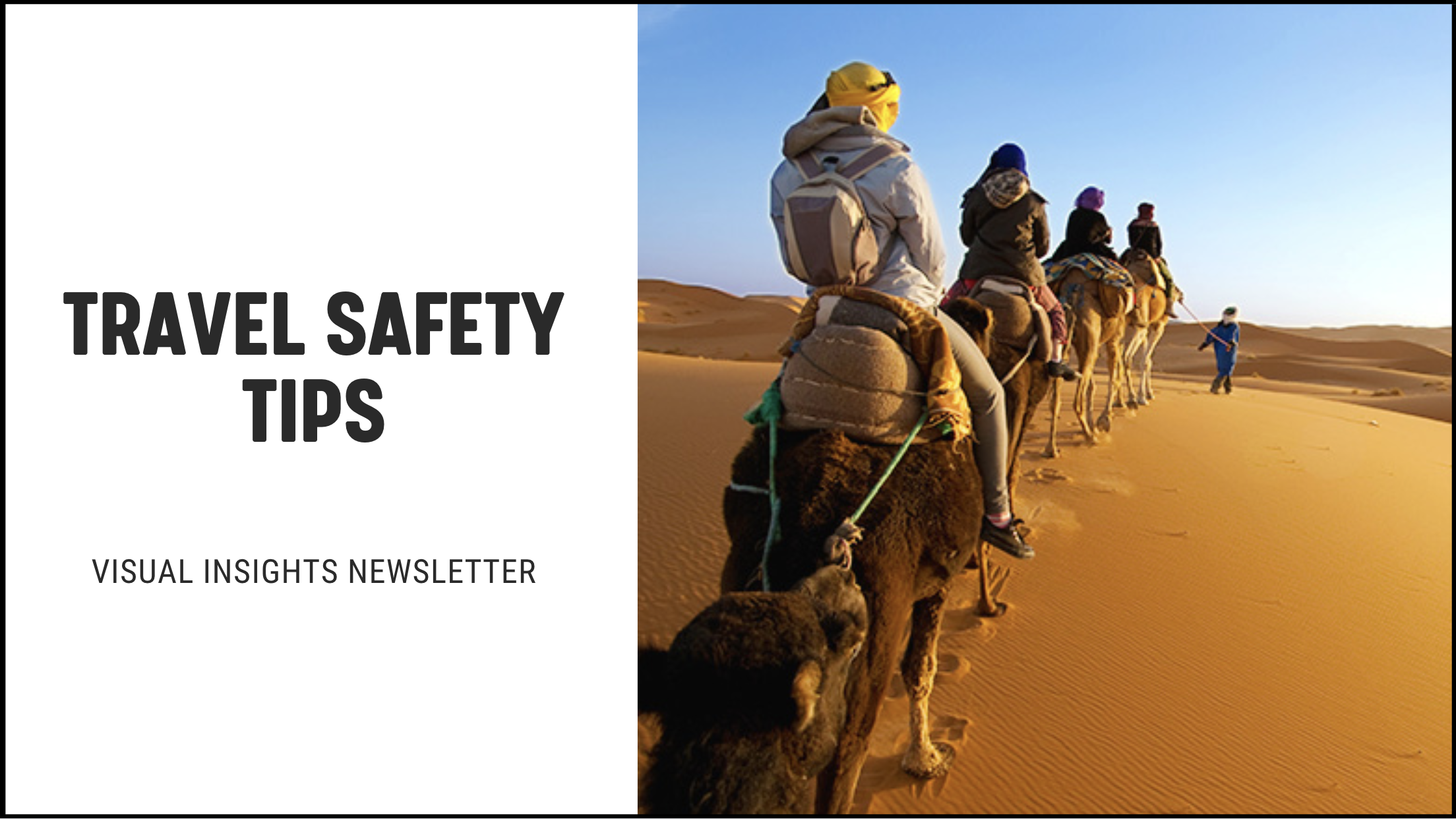 NEW] Travel Safety Tips - Visual Insights Newsletter Marketing