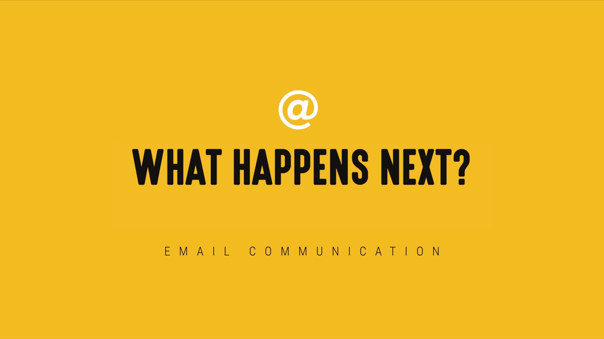 [NEW] What Happens Next? - Timely Email